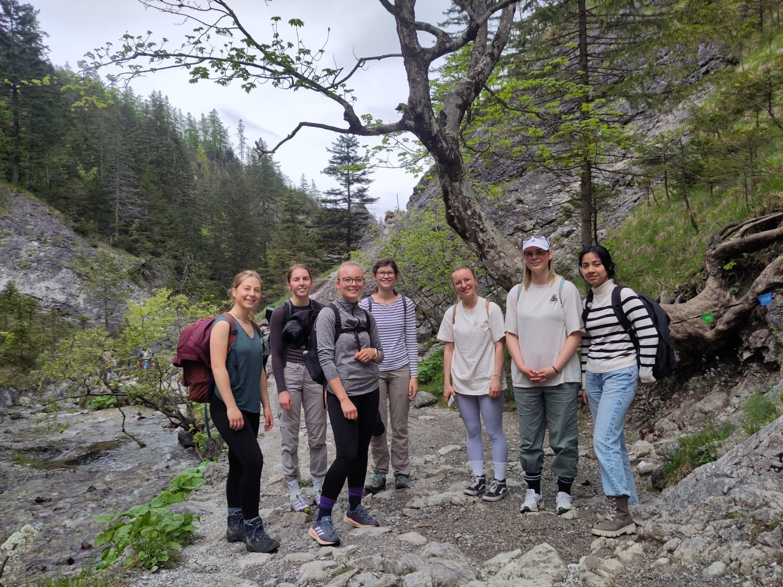 Leuphana students on the excursion to Tatra Mountains