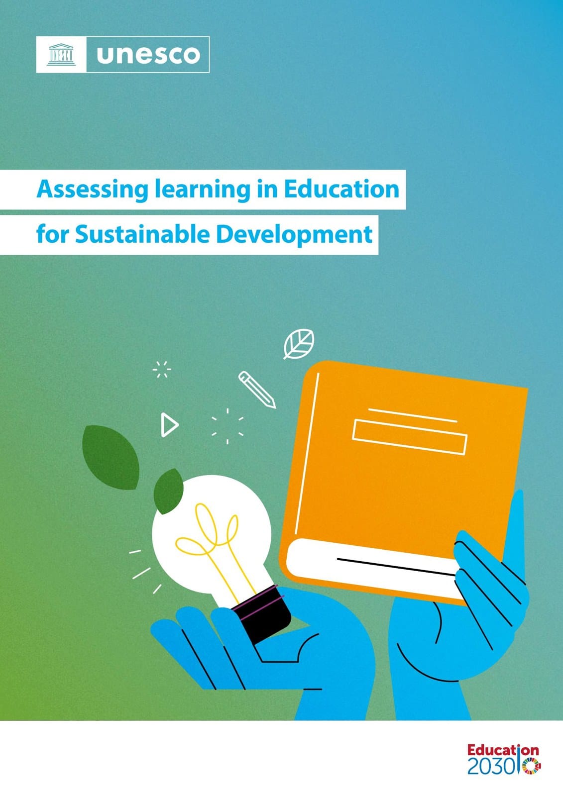 Cover of the UNESCO guidance tool Assessing learning in Education for Sustainable Development