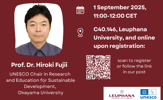Poster of the lecture