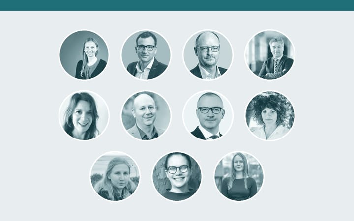 Portraits of the eleven members of the LoLE advisory board